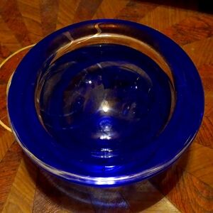 NWOB KOSTA BODA ANNA EHRNER ATOLL BLUE BOWL RETIRED